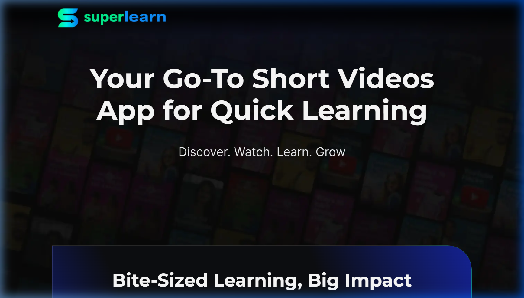 SuperLearn screenshot